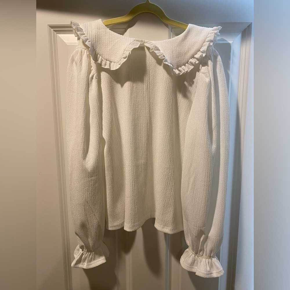 Zara Girls 11/12 White Blouse